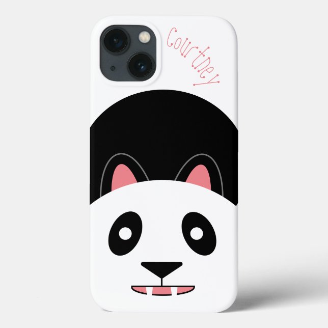 Bonito Urso de Panda Personalizável (Verso)