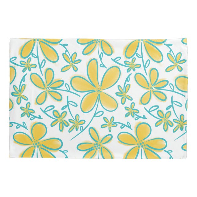 Bonito Verão Amarelo-Turquesa (Verso)