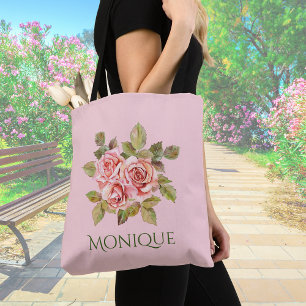 Bonito Vintage, Rosa Rosas Rosa, Tote Bag