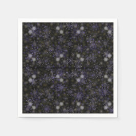 Bonitos Flocos de Neve, guardanapos de férias