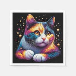 Bonitos guardanapos de gatos!