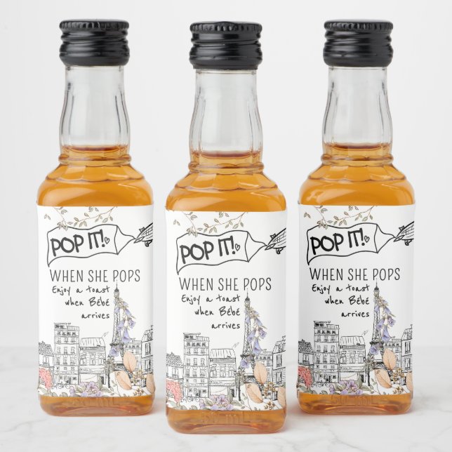 Bonjour Bebe França Sexo Chá de fraldas neutro (Garrafas)