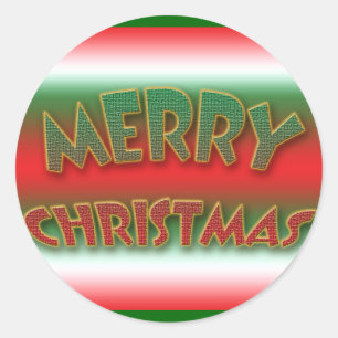 Bons adesivos de Natal, xmas dizendo