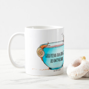 Bons amigos e boa caneca de café