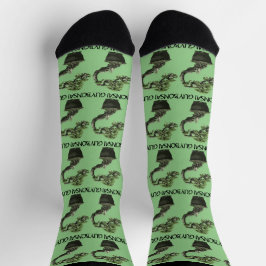 Bonsai guy funny quote for bonsai lovers socks