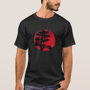 Bonsai Tree T Japonês Camisa Tradição Japonesa Gr
