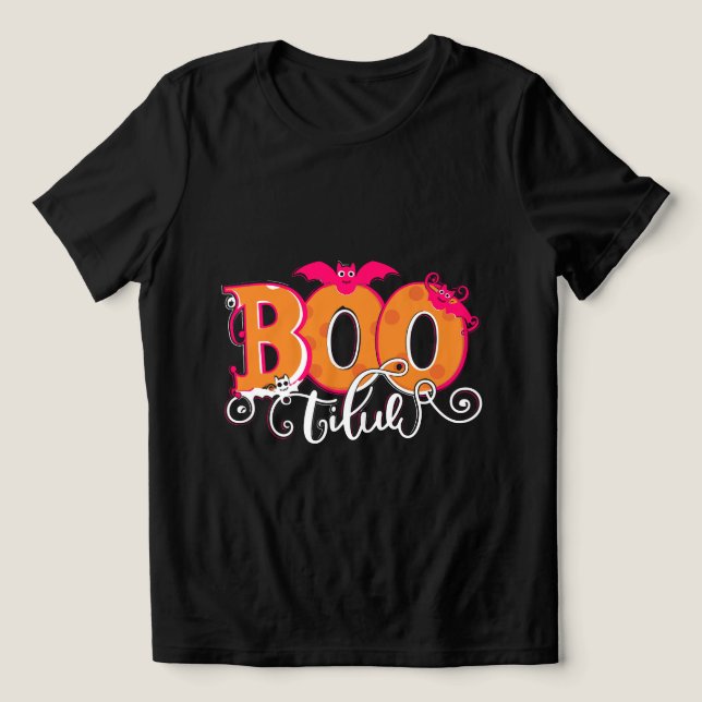 Boo - Belo Dia das Bruxas (Design frontal)