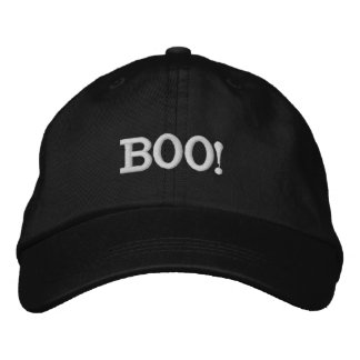 Boo! Boné de beisebol bordado
