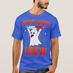 Boo Boo Crew Camisa Fantasma Dia de as Bruxas engr