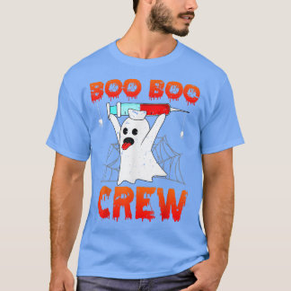 Boo Boo Crew Camisa Fantasma Dia de as Bruxas engr