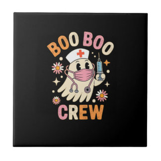 Boo Boo Crew Halloween Ghost Nurse Essential T-Shi