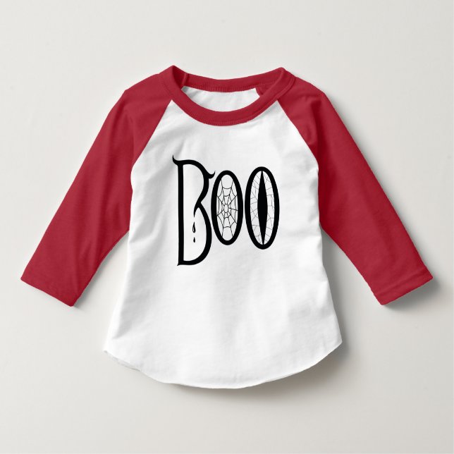 BOO! Camiseta para Crianças (Frente)