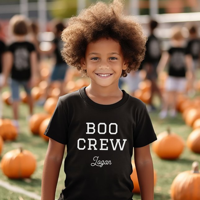Boo Crew Monograma Halloween (Criador carregado)