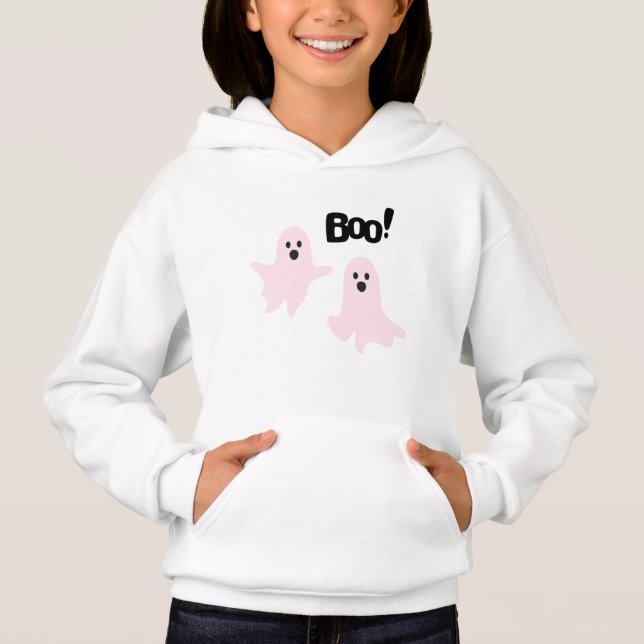 Boo Cute Halloween Pink Fantasmas Spooky (Frente)