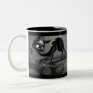 Boo Gatinho lança uma caneca de café de dois tons