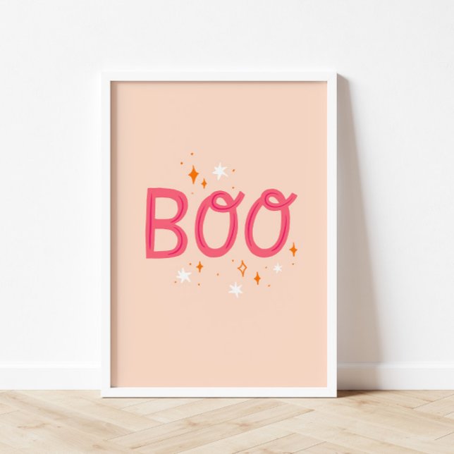 Boo Halloween Poster (Criador carregado)