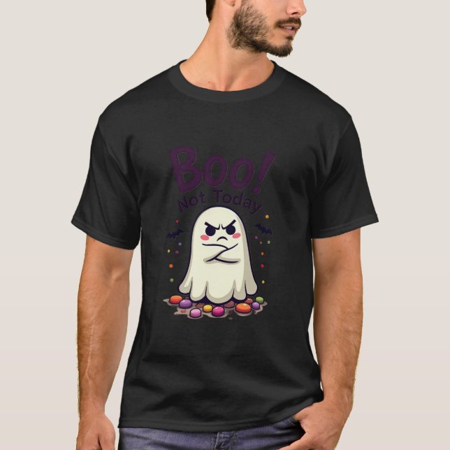 Boo! Não hoje Trend Legal camiseta (Frente)