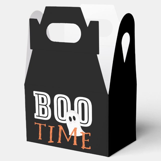 BOO TIME Halloween Caixas de Favor do Partido Fant (Aberto)