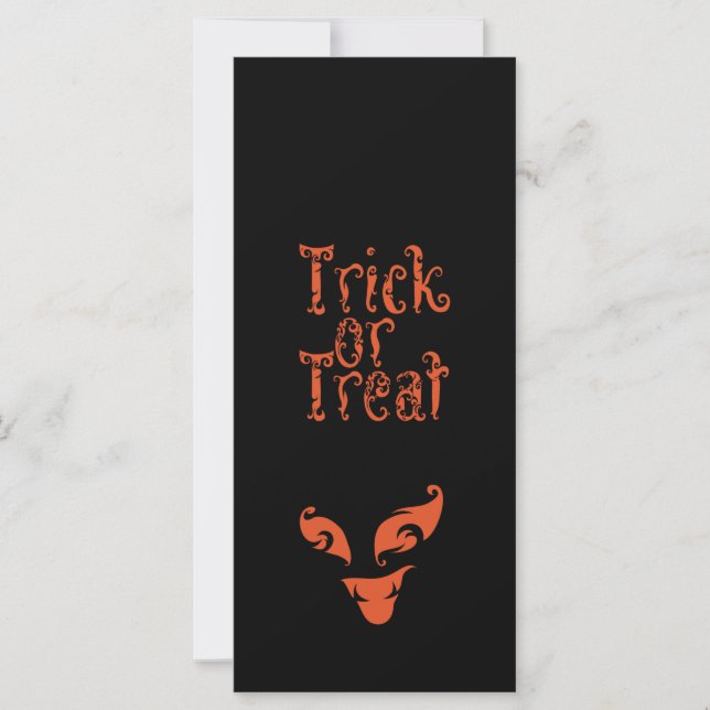 Boo Trick ou Treine design (Frente)