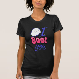Boo Você Feliz Camisa De Halloween