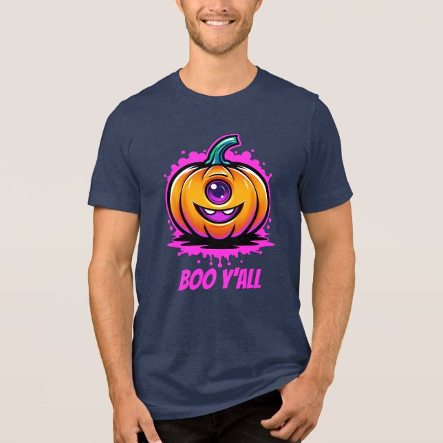 Boo Y'All, design de Halloween adorável (Frente)