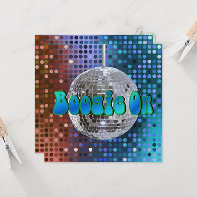 Boogie Ligado! 1 Convites (Frente/Verso In Situ)