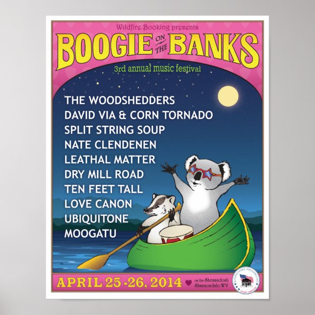 Boogie no Banks 2014 poster (Frente)