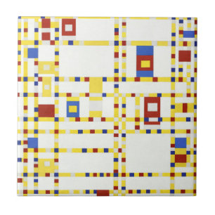 Boogie Woogie 1942 da Broadway de Piet Mondrian
