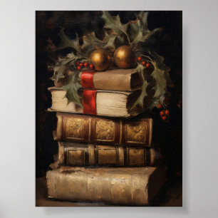 Book Art Ainda Life Poster