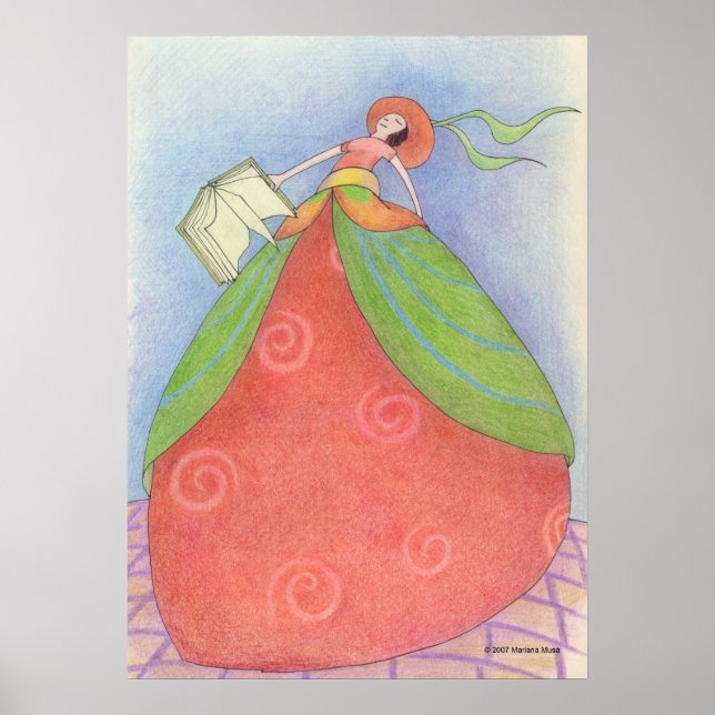 Book Girl Poster (Frente)