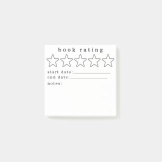 Book Review Sticky Notes Lendo Bloco de Notas para