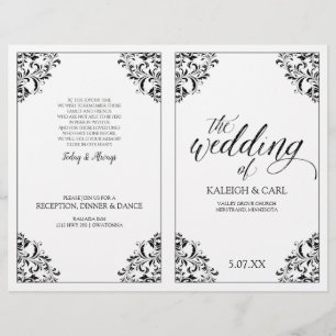 Booklet do Programa Casamento Elegante - Nadine (P