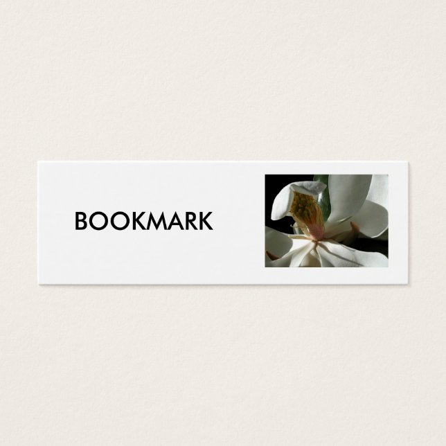 BOOKMARK, "A Magolia Secreta" (Frente)