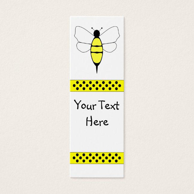 Bookmark Bumble Bee (Frente)