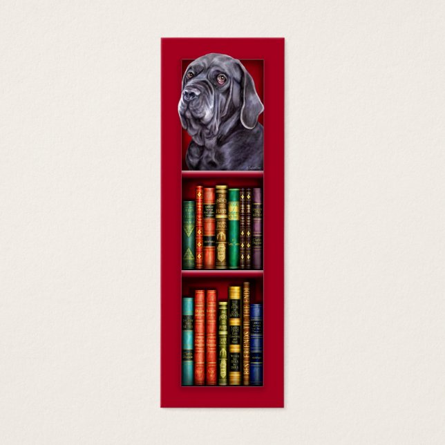 Bookmark de MMulberry Neapolitan Mastiff (Frente)