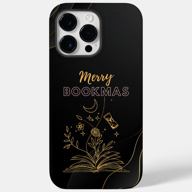 Bookmas de feliz - Amantes de Livros de Natal (Verso)