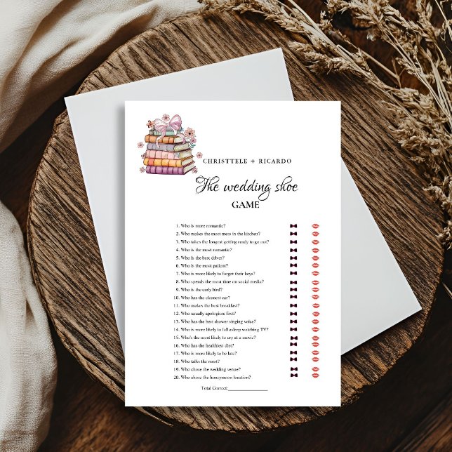 BookNew Chapter Iniciar Cartão de Jogo de Calçado  (Criador carregado)