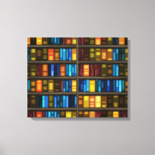 Bookshels 1 Canvas