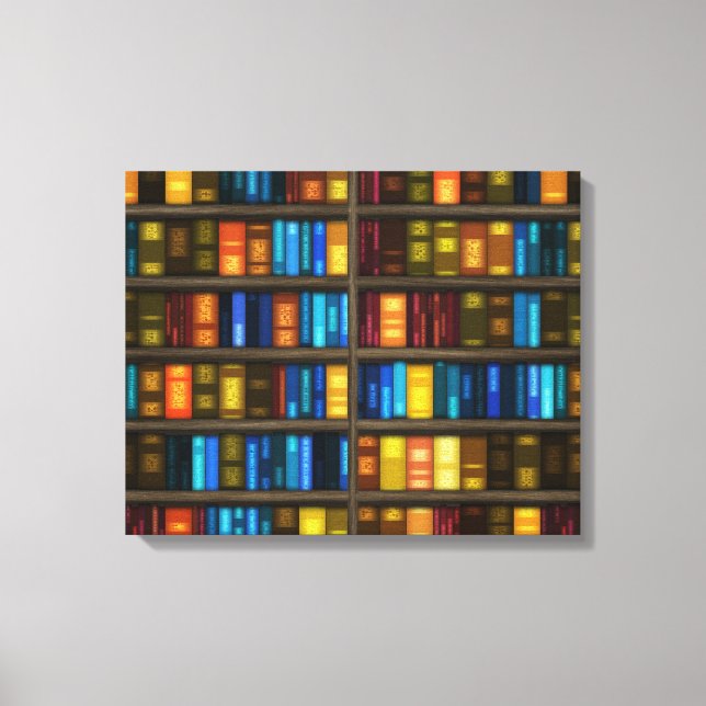 Bookshels 1 Canvas (Frente)