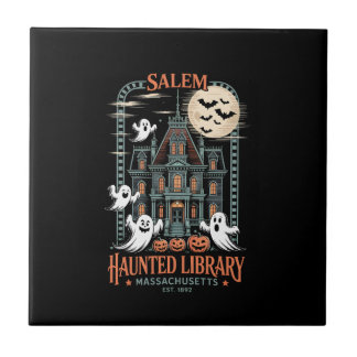 Bookworm Halloween Shirt Haunted Library