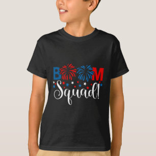 Boom Squad 4 De Julho Fogos De Camisa Independente