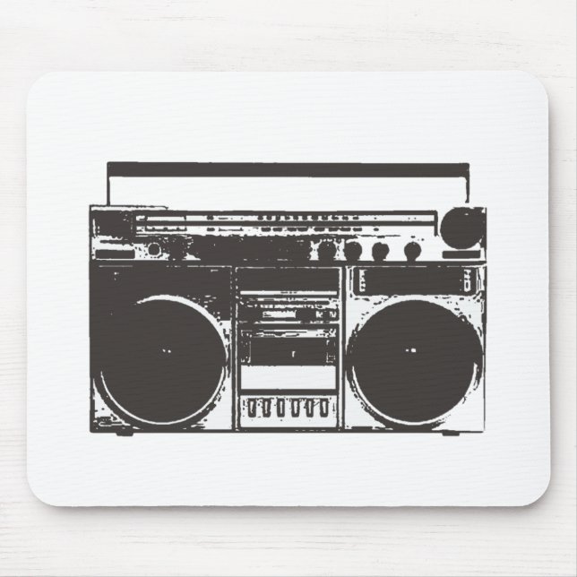 Boombox Mousepad (Frente)