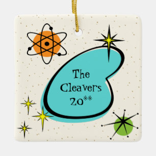 Boomerang Atômico Retroativo e Ornamento Cerâmico