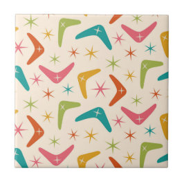 Boomerang de meio século com estímulos retrorrefle