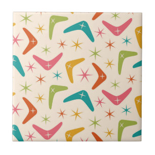 Boomerang de meio século com estímulos retrorrefle