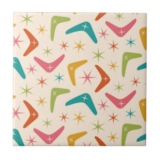 Boomerang de meio século com estímulos retrorrefle