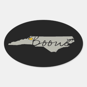 Boone, etiqueta do NC