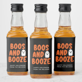 Boos e Booze Adultos do Dia das Bruxas Fantasmas