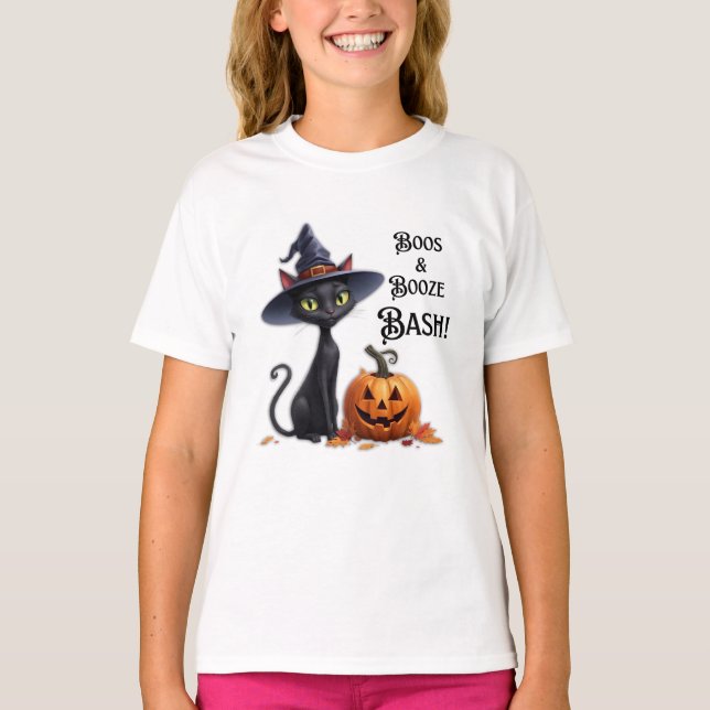 Boos e Booze Bash! Camiseta (Frente)