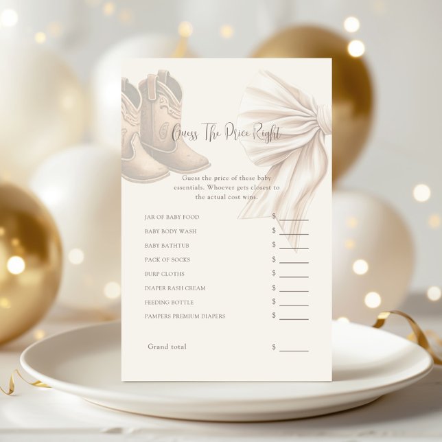 Boot Ou Arco Gênero Revela Adivinhação Do Preço (Criador carregado)